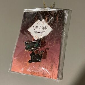 Black Cat Brooch